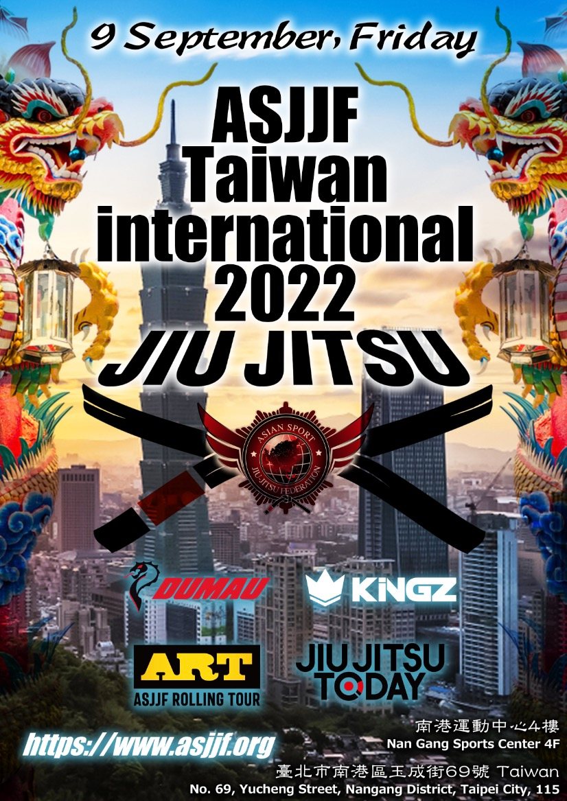 asjjf taiwan international jiu jitsu championship 2022