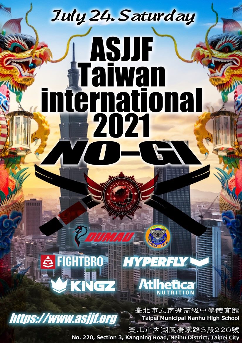 asjjf taiwan international no-gi championship 2021