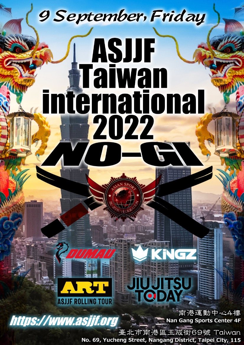 asjjf taiwan international no-gi championship 2022