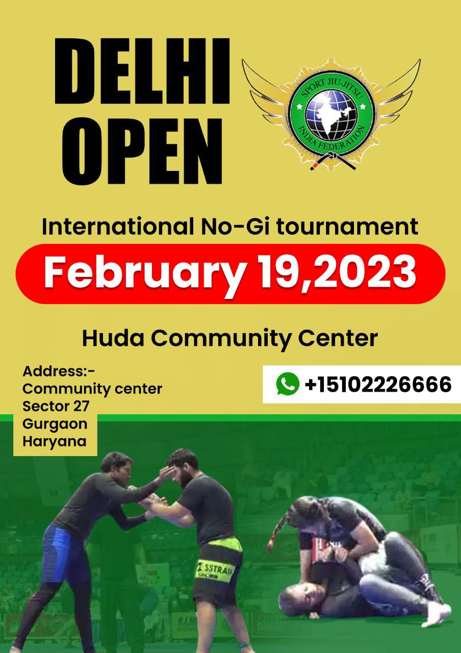 delhi international open no-gi championship 2023