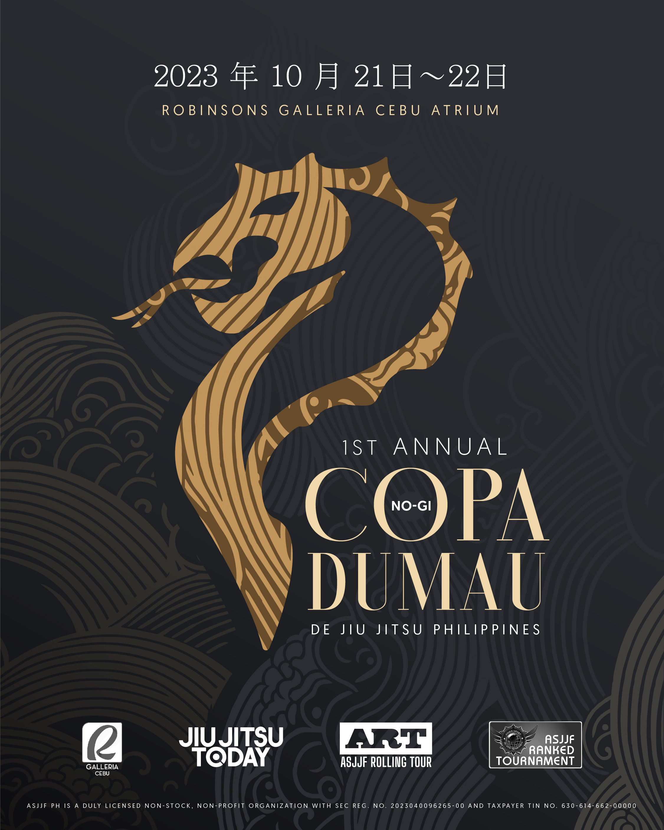 1st Annual Copa Dumau No-gi Philippine 2023