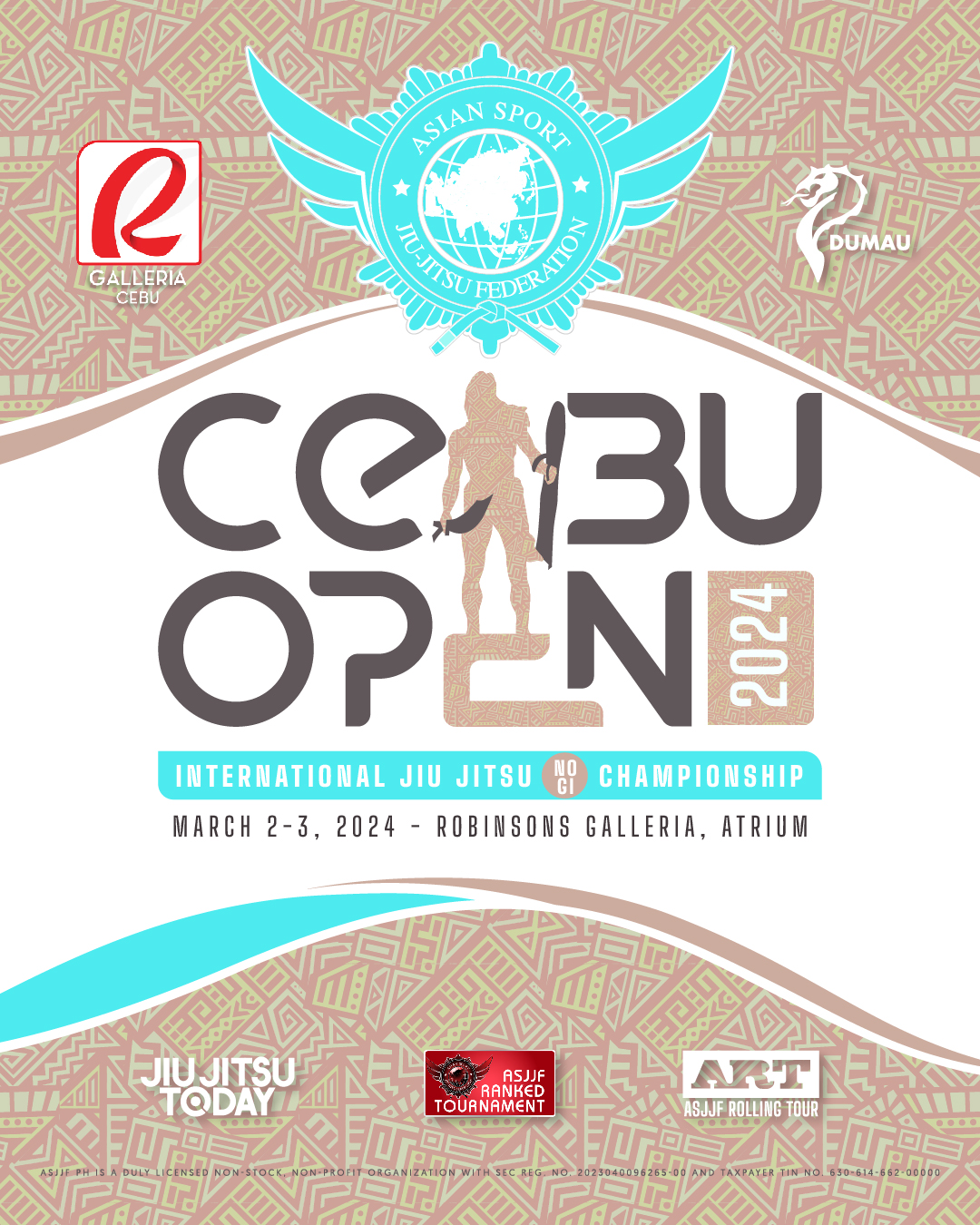cebu international open no-gi championship 2024. (NO-GI)