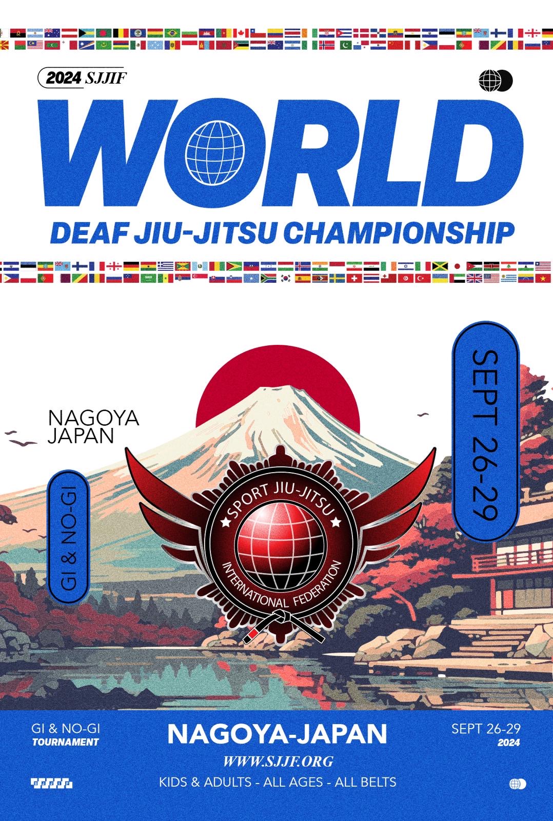 sjjif world deafjiu jitsu championship 2024. (deaf jiu jitsu event)