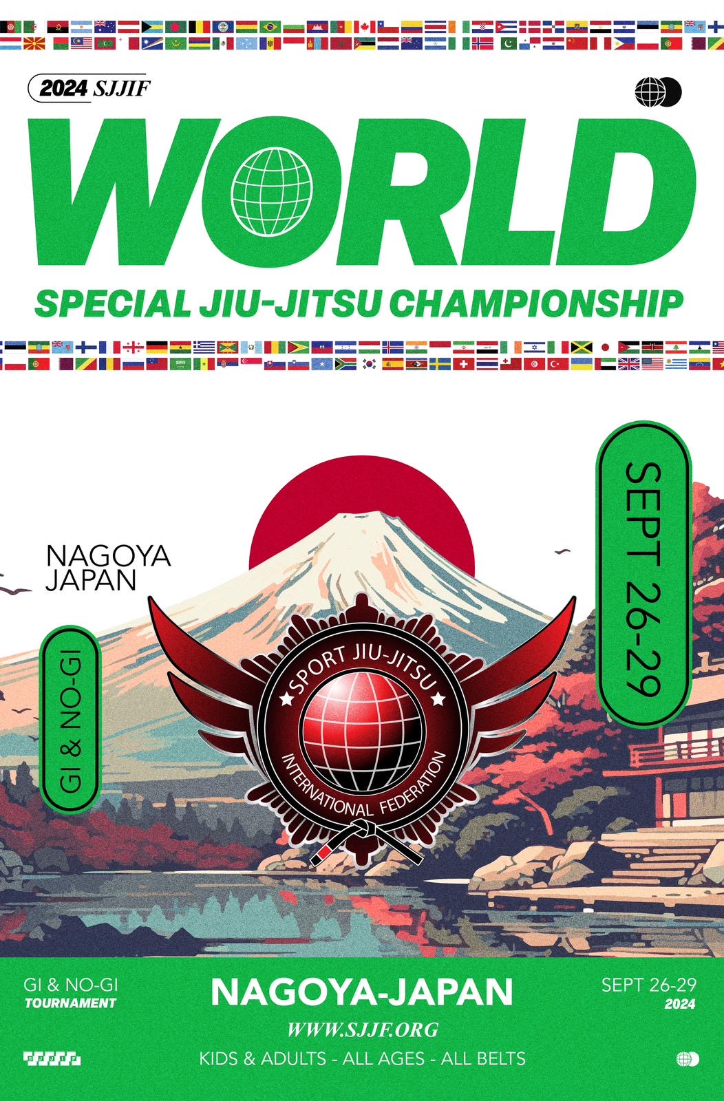 sjjif world special jiu jitsu championship 2024. (special jiu jitsu event)