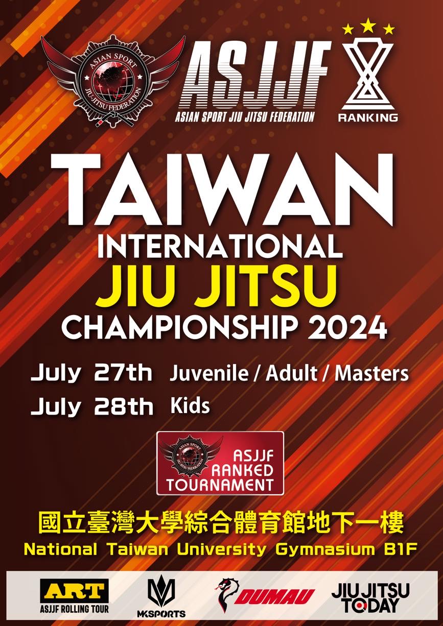 asjjf taiwan international  jiu jitsu championship 2024