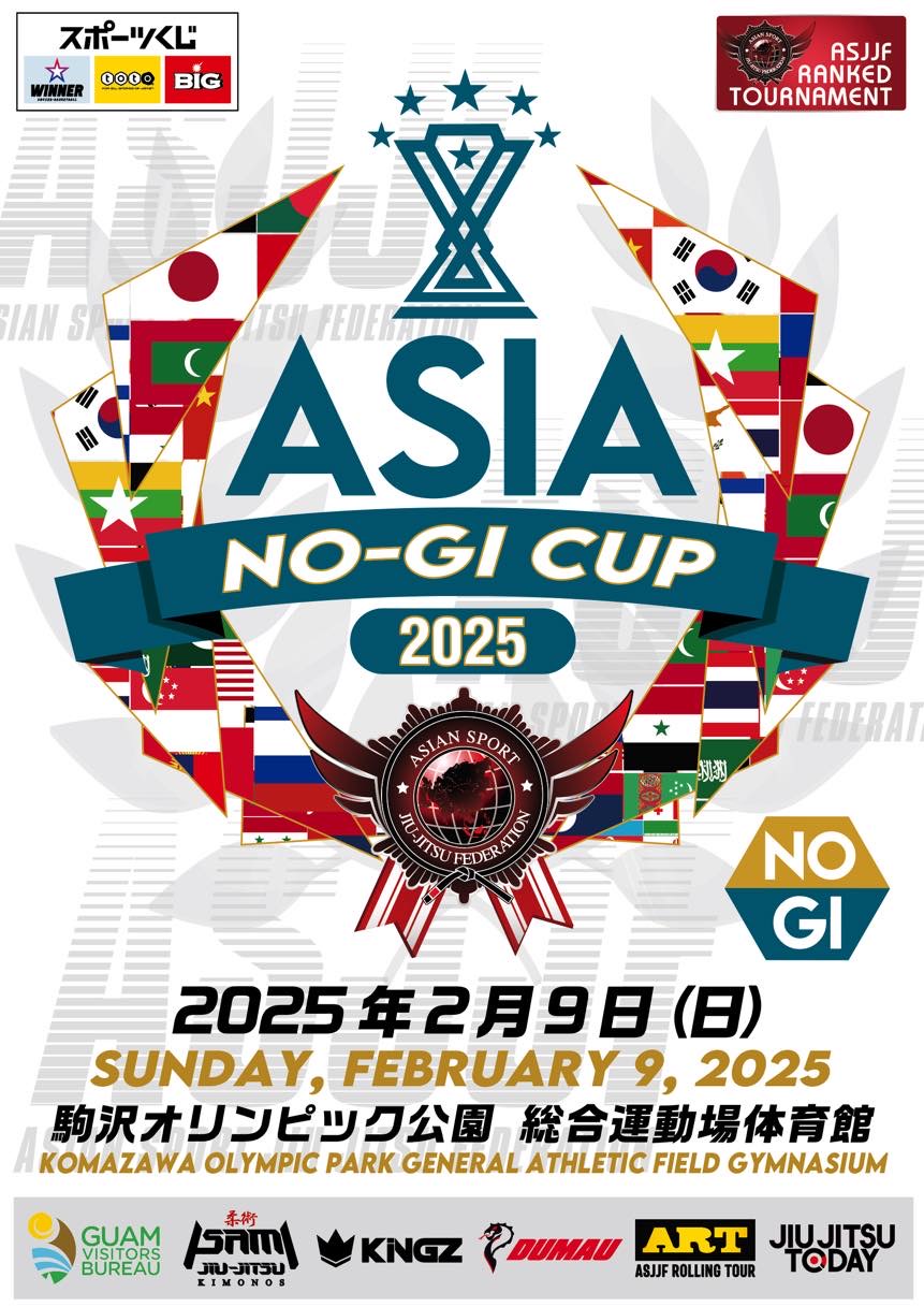 Asia No-gi Cup 2025. (no-gi Event)