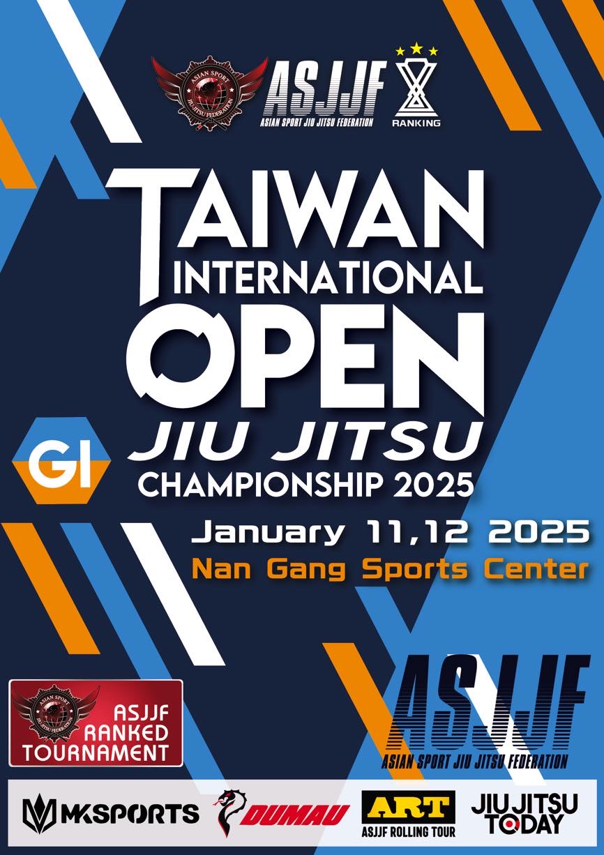 Asjjf Taiwan International Open Jiu Jitsu Championship 2025