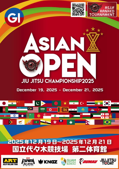 Asjjf Asian Open Jiu Jitsu Championship 2025