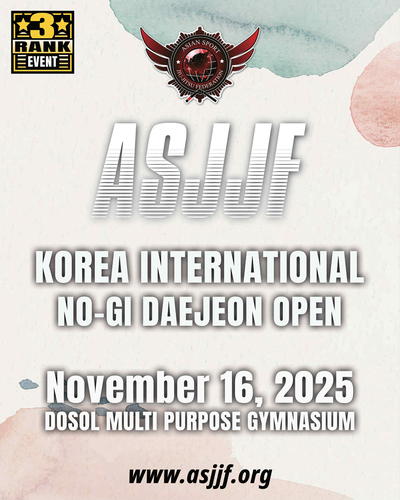 Korea International No-gi Daejeon Open 2025