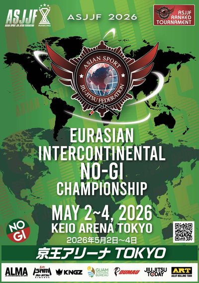 Eurasian intercontinental no-gi jiu jitsu championship 2026. (no-gi event)
