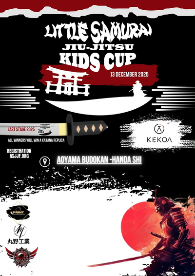 little samurai jiu jitsu kids cup 2025. (Last Stage)