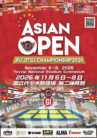asjjf asian open jiu jitsu championship 2026