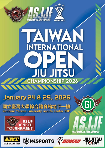 asjjf taiwan international open jiu jitsu championship 2026
