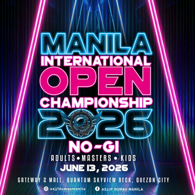 manila international open no-gi championship 2026 (no-gi event)