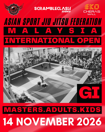 Asjjf Malaysia Jiu Jitsu Open 2026
