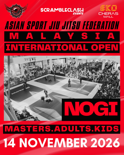 Asjjf Malaysia No Gi Open 2026
